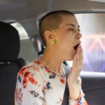 Falling asleep while driving